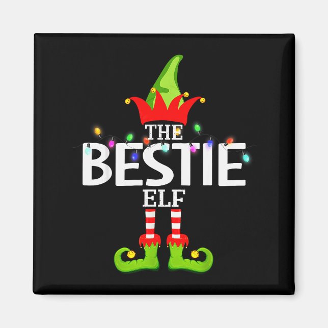 Imán The Ie Elf Christmas Matching Pajamas  (Frente)