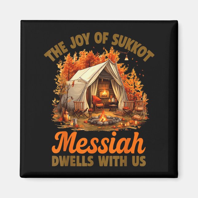 Imán The Joy Of Sukkot Messiah Dwells With Us Jewish Ho (Frente)