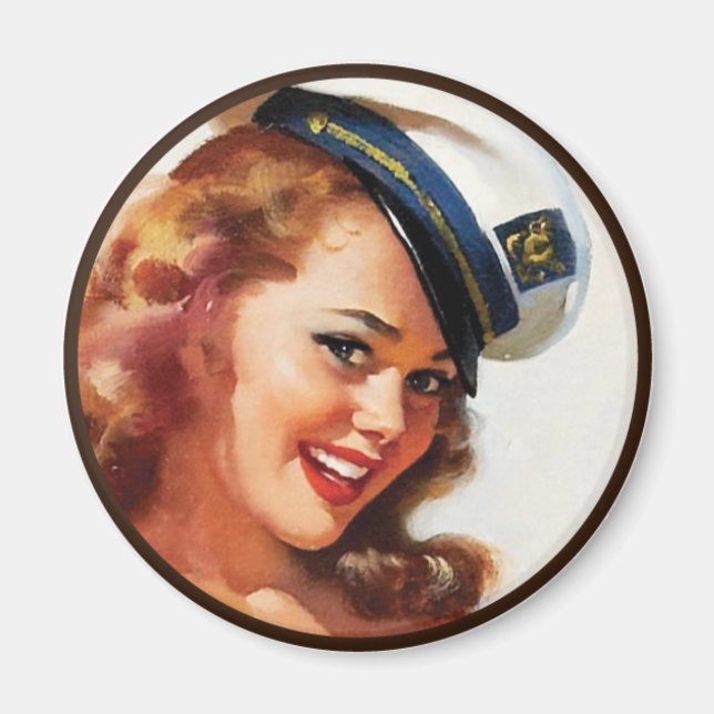 Imán The Kitsch BItsch : Retratos de pines (Frente)