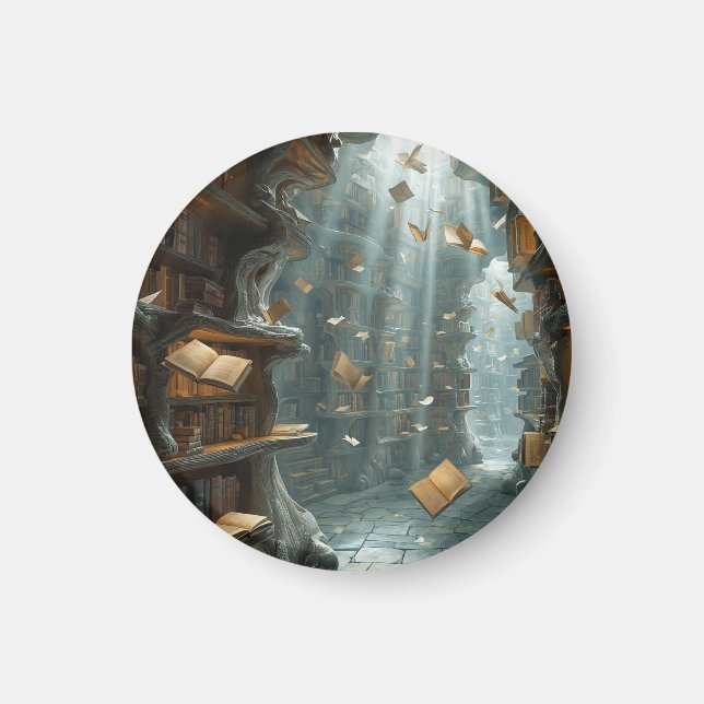 Imán The Living Library (Frente)