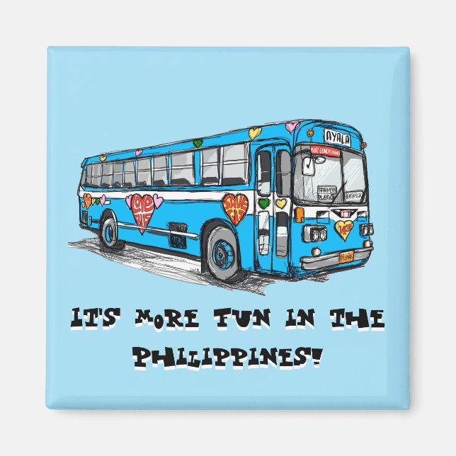 Imán The LoveBus Magnet (Frente)