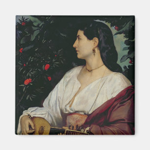 Imán The Mandolin Player, 1865