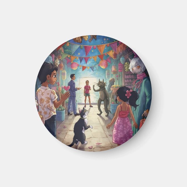 Imán The Market Between Worlds (Frente)