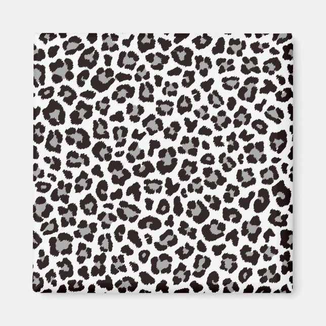 Imán The minimalist leopard (Frente)