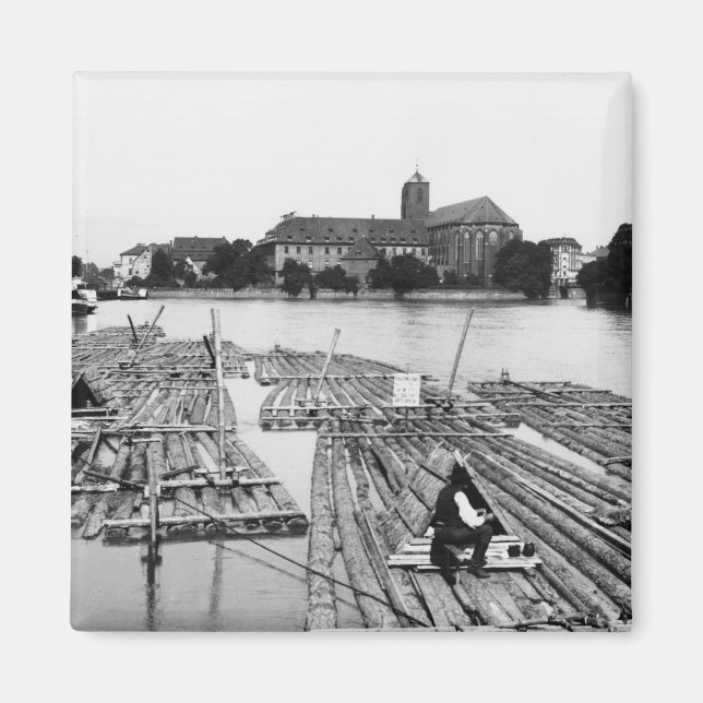 Imán The Oder at Breslau Poland, c.1910 (Frente)