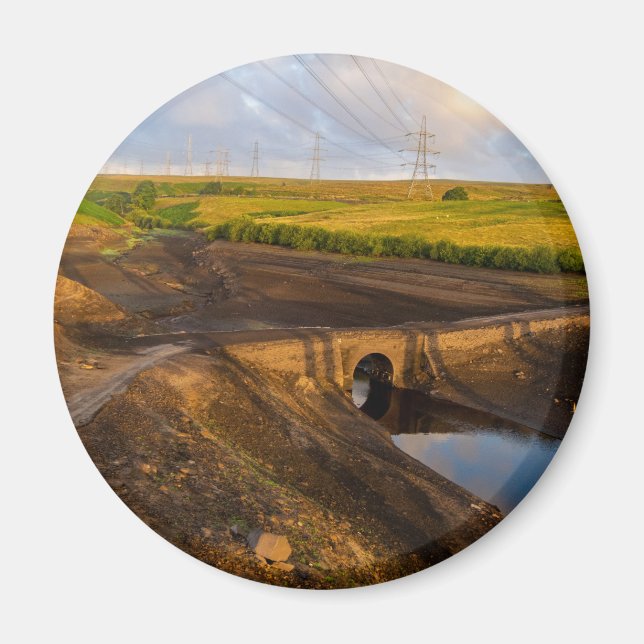 Imán The Old Packhorse Bridge of Baitings (Frente)