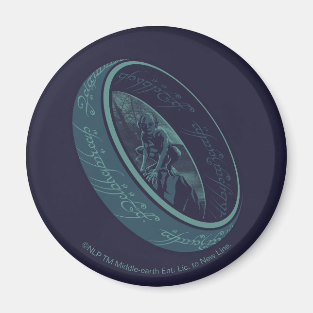 Imán THE ONE RING™ GOLLUM™ Graphic (Frente)