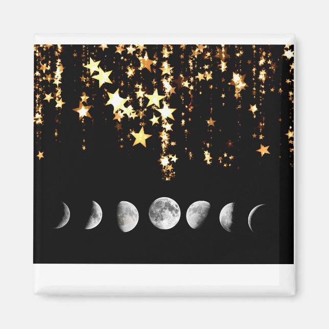 Imán the phases of full moon  (Frente)