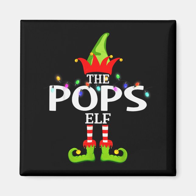 Imán The Ps Elf Christmas Matching Pajamas  (Frente)