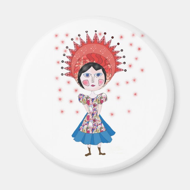 Imán The queen (Frente)