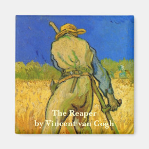 Imán The Reaper (después de Millet) de Vincent van Gogh