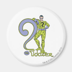 Imán The Riddler & Logo Green