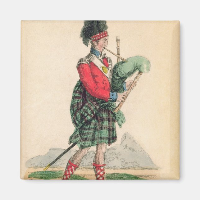 Imán The Scotch Piper (Frente)