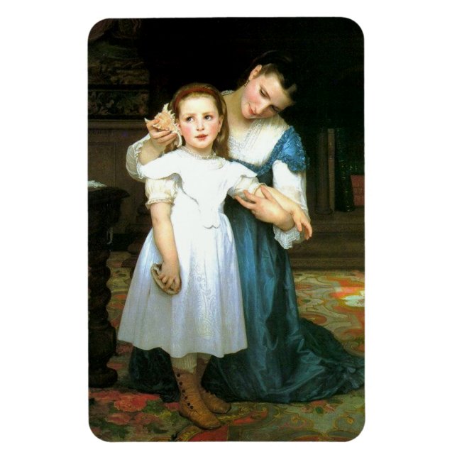 Imán "The Shell" William-Adolphe Bouguereau Magnet (Vertical)