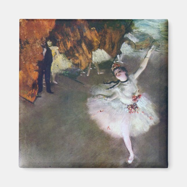 Imán The Star, Ballerina, Edgar Degas, 1878 (Frente)