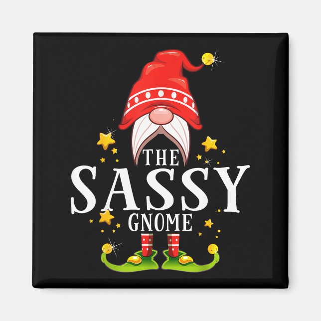 Imán The Sy Gnome Christmas Matching  (Frente)