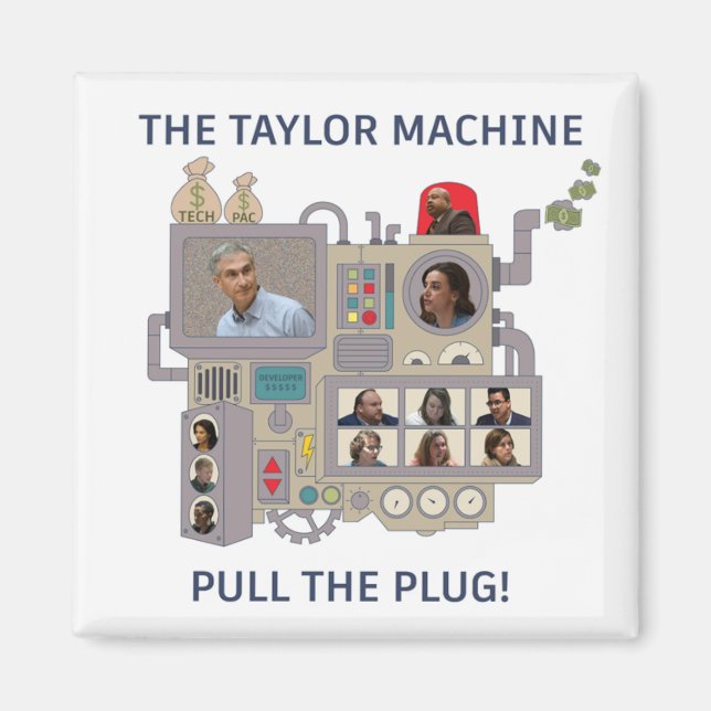 Imán The Taylor Machine (Frente)