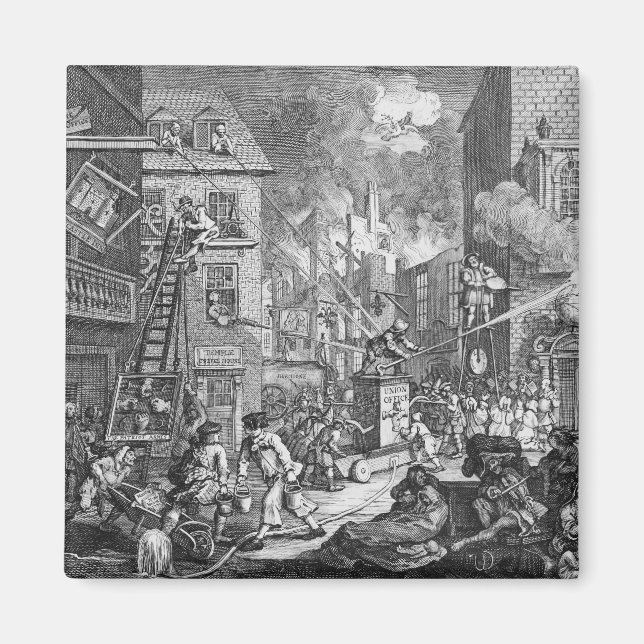 Imán The Times, Plate I, 1762 (Frente)