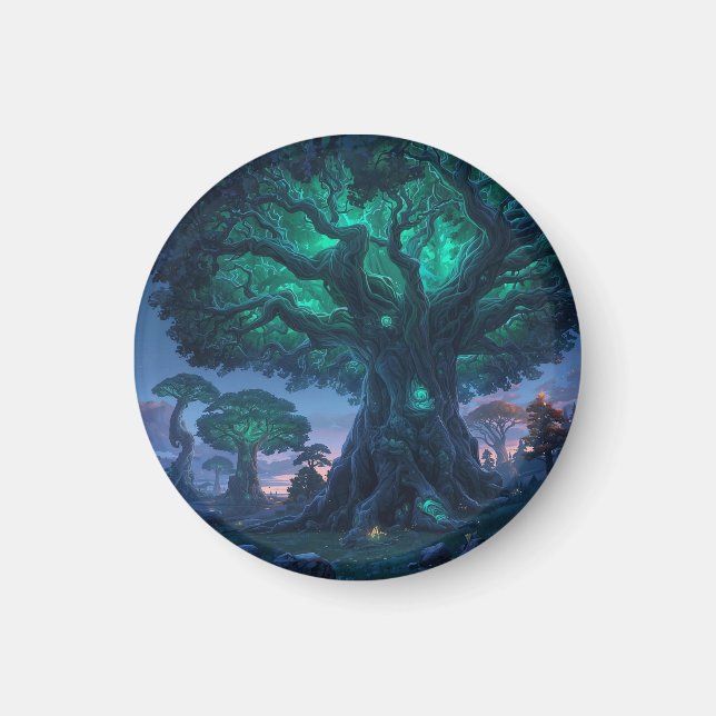 Imán The Tree that holds magic (Frente)