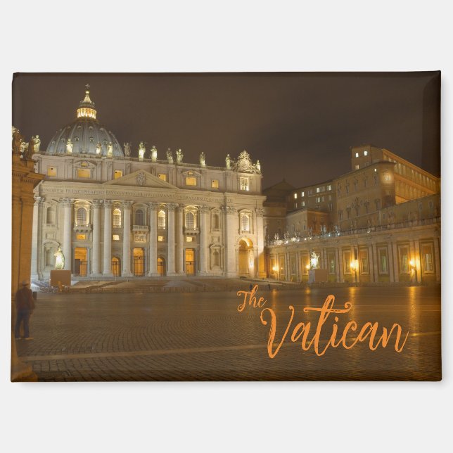 Imán The Vatican Magnet Italy Souvenir Gift (Anverso)