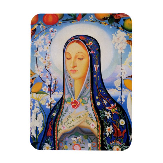 Imán The Virgin - Joseph Stella (Vertical)