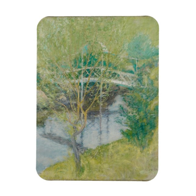 Imán The White Bridge, c.1895 (aceite sobre lienzo) (Vertical)