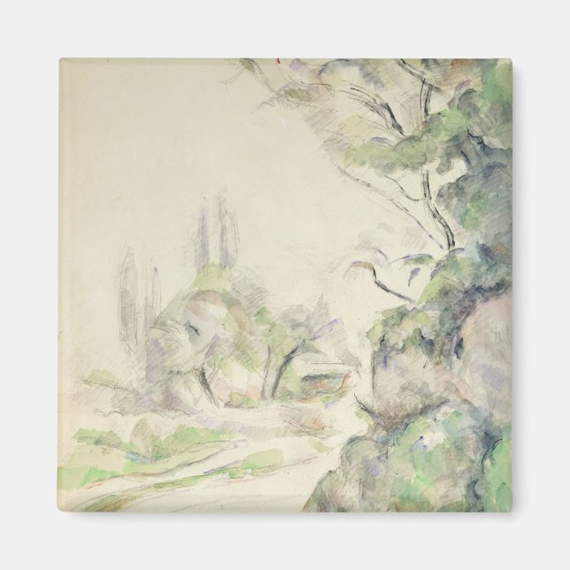 Imán The Winding Road, c.1900-06 (p/c sobre papel) (Frente)