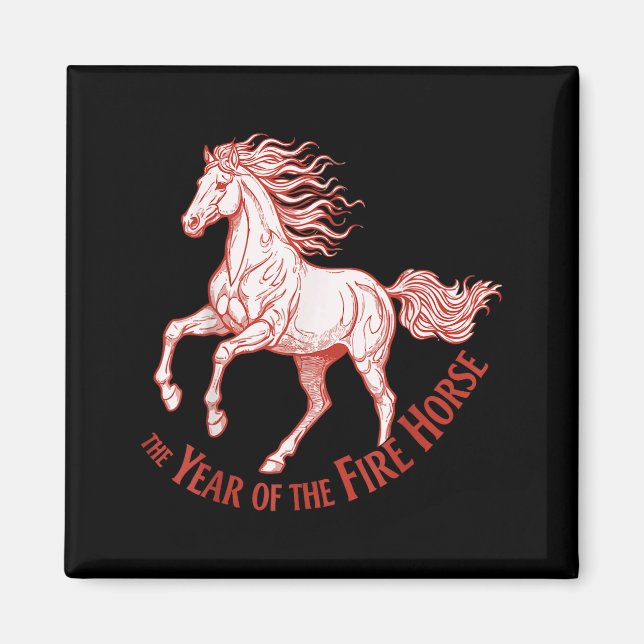Imán The Year Of The Fire Horse 2026 Celebration  (Frente)