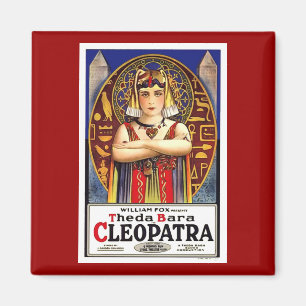 Imán Theda Bara como película de teatro Cleopatra