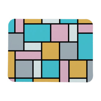 Imán Theo Van Doesburg - Composición 17 - Arte Mondrian