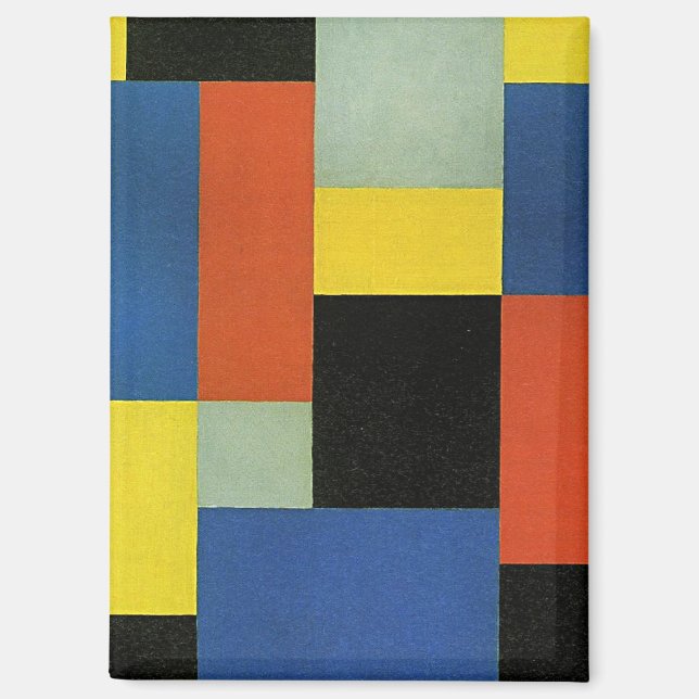 Imán Theo van Doesburg, Composición XX,  (Anverso)