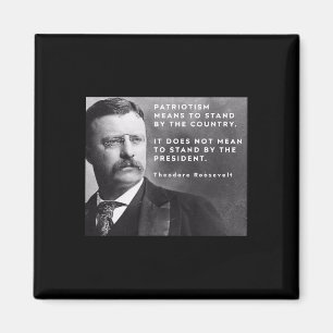 Imán Theodore Roosevelt Pro-democracia Anti-trump Patri