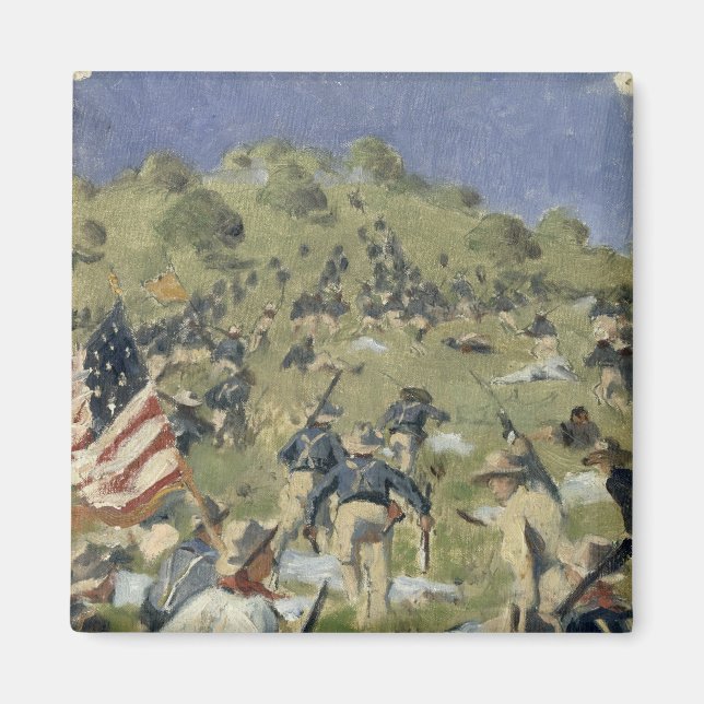 Imán Theodore Roosevelt tomando el San Juan (Frente)