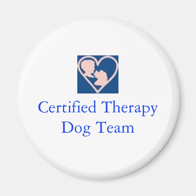 Imán Therapy Dog Foundation-Magnet (Frente)