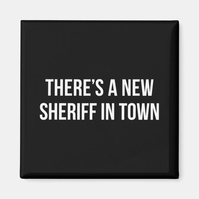Imán There's A New Sheriff In Town -  (Frente)