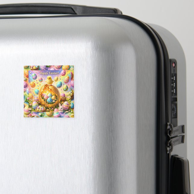 Imán These are magnets, Easter magical chick and bunny  (In Situ (Equipaje))