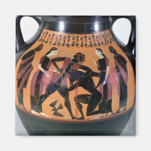 Imán Theseus que lucha el Minotaur