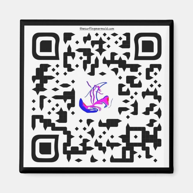 Imán #thesurfingmermaid #SWAG@MAGHIE.ORG (Frente)