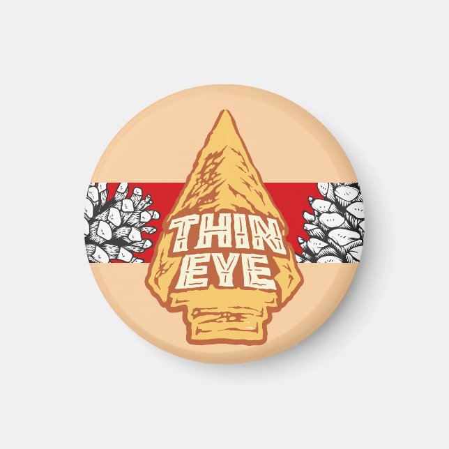 Imán Thin Eye Button (Frente)