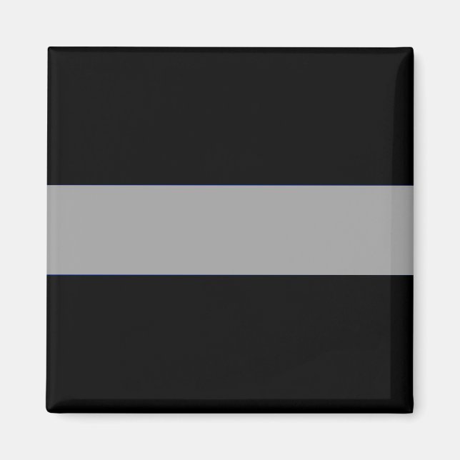 Imán Thin Gray Line Correctional Officer Magnet (Frente)