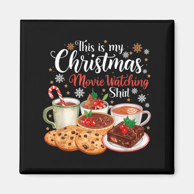 Imán This Is My Christmas Movie Watching Design  (Frente)