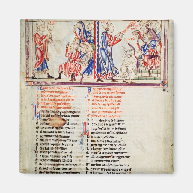 Imán Thomas a Becket pronuncia (Frente)