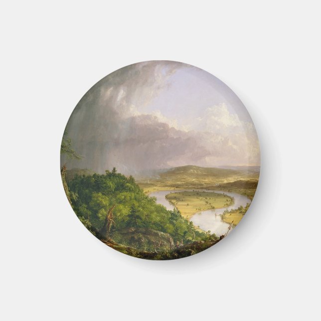 Imán Thomas Cole El Oxbow El Río Connecticut (Frente)
