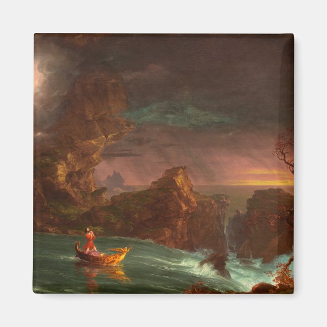 Imán Thomas Cole El viaje de la vida 1842 (Frente)