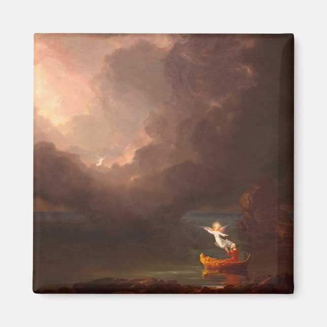 Imán Thomas Cole La vejez de la vida 1842 (Frente)
