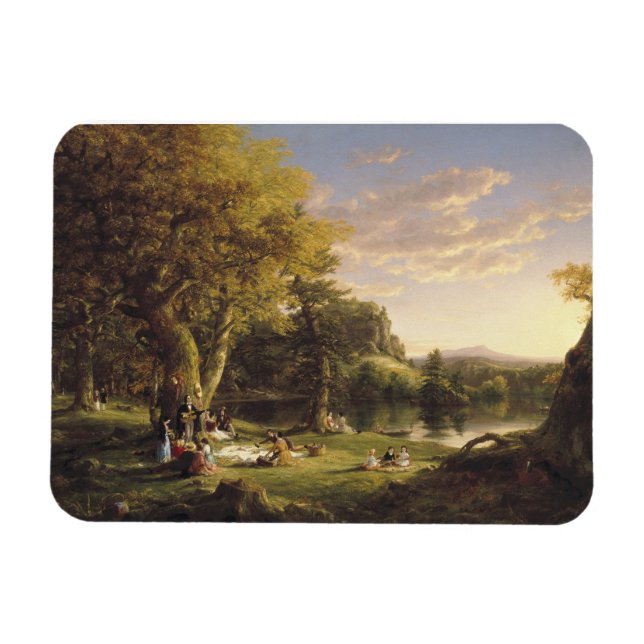 Imán Thomas Cole The Pic-Nic (Horizontal)