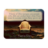 Thomas Edison cita Inspiradora "Fracasos"