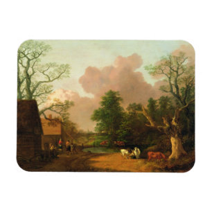 Imán Thomas Gainsborough el un paisaje con las