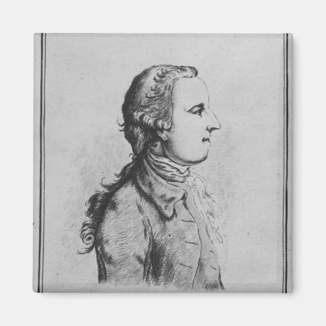 Imán Thomas Gray, dibujado por William Henshaw (Frente)