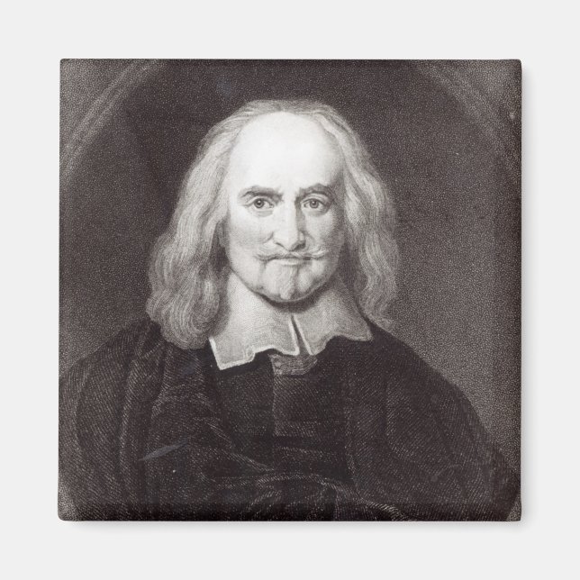 Imán Thomas Hobbes de la 'Galería de Retratos' (Frente)